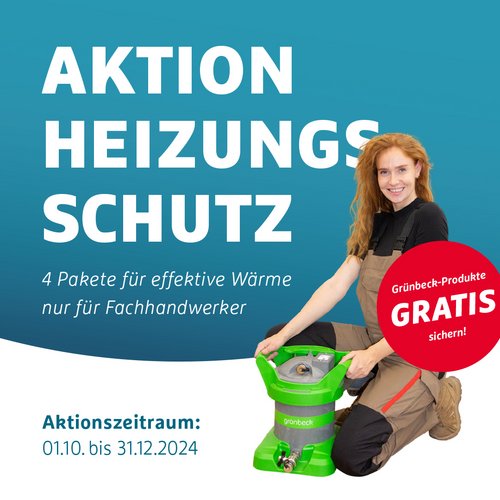 🔥 Heizungsschutz-Aktion für Fachhandwerker! 🔥

Seit dem 1. Oktober haben wir 4 exklusive Heizungsschutz-Pakete für...